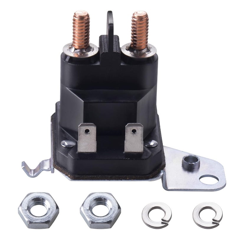 Azushwer 12V Starter Solenoid Relay Riding Lawn Mower Compatible with Cub Cadet XT1 XT2 Enduro RZT LT1 ZT1 ZT2 MTD Troy-Bilt Craftsman Yard Man Machines Zero Turn 725-06153A 725-06153 - Image 1